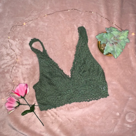 aerie Other - Green Aerie Bralette